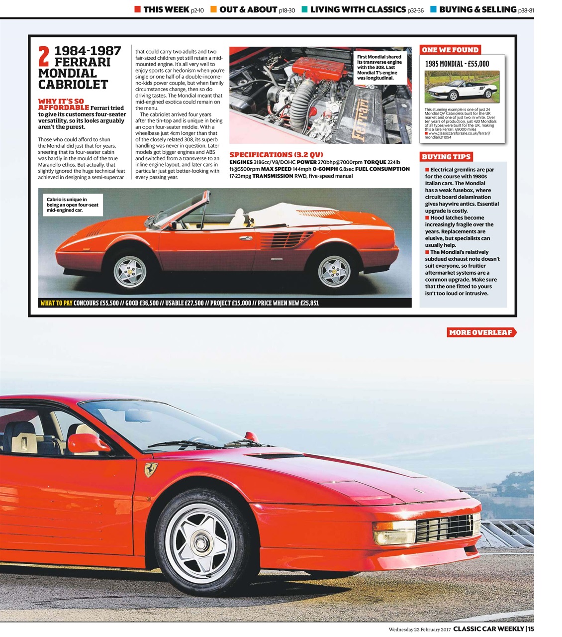 Classic Car Weekly Preview Pages