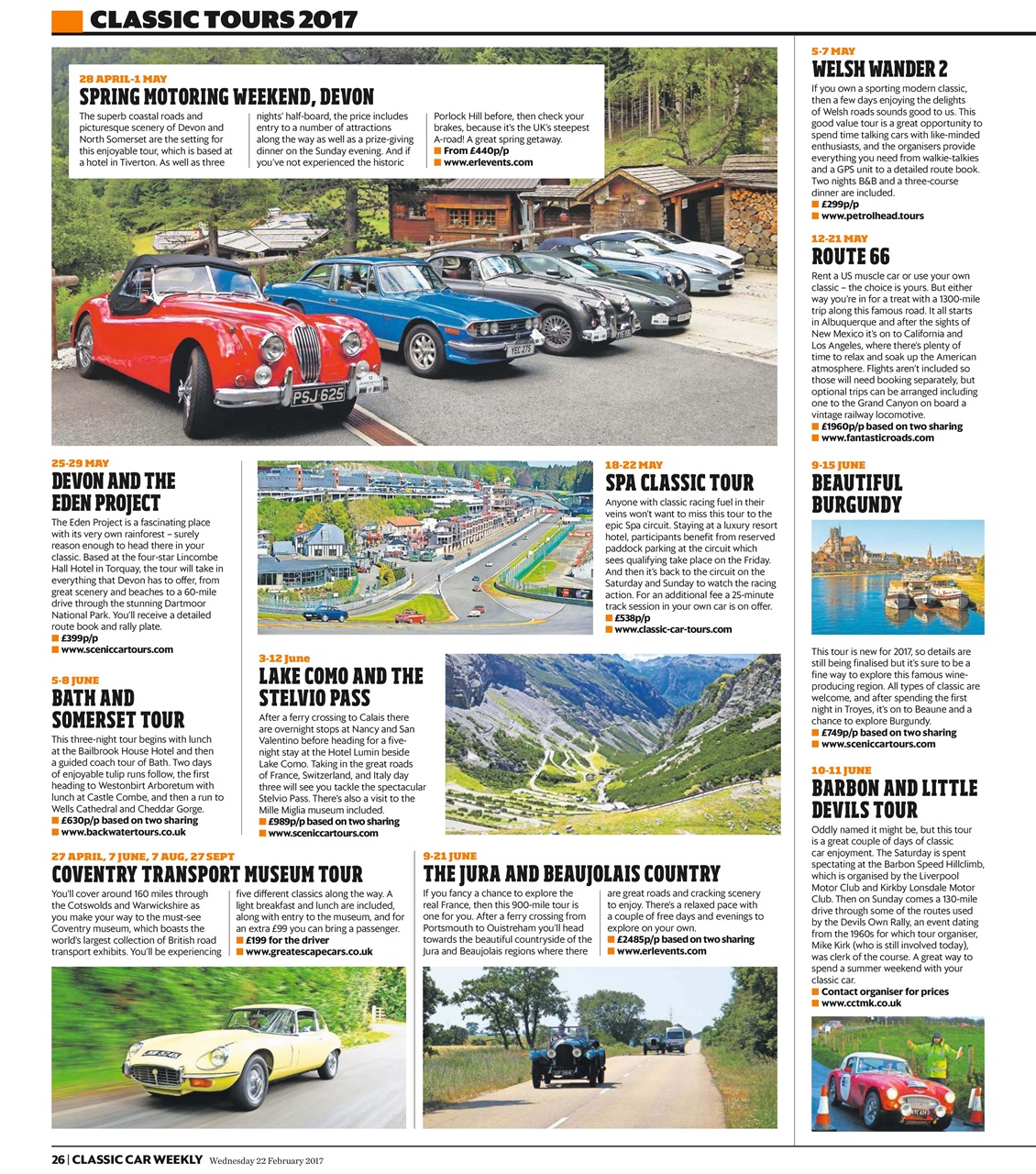 Classic Car Weekly Preview Pages