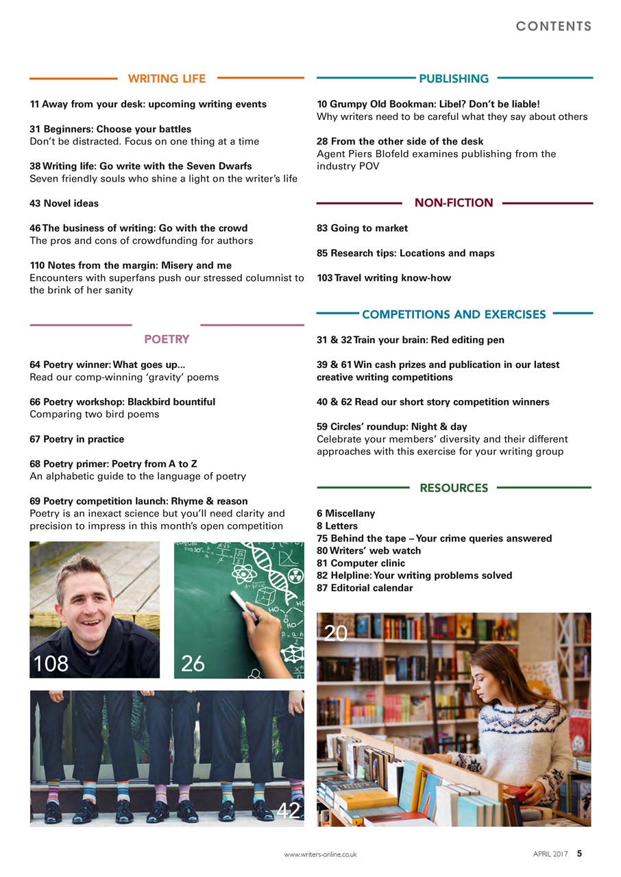 Writing Magazine Preview Pages