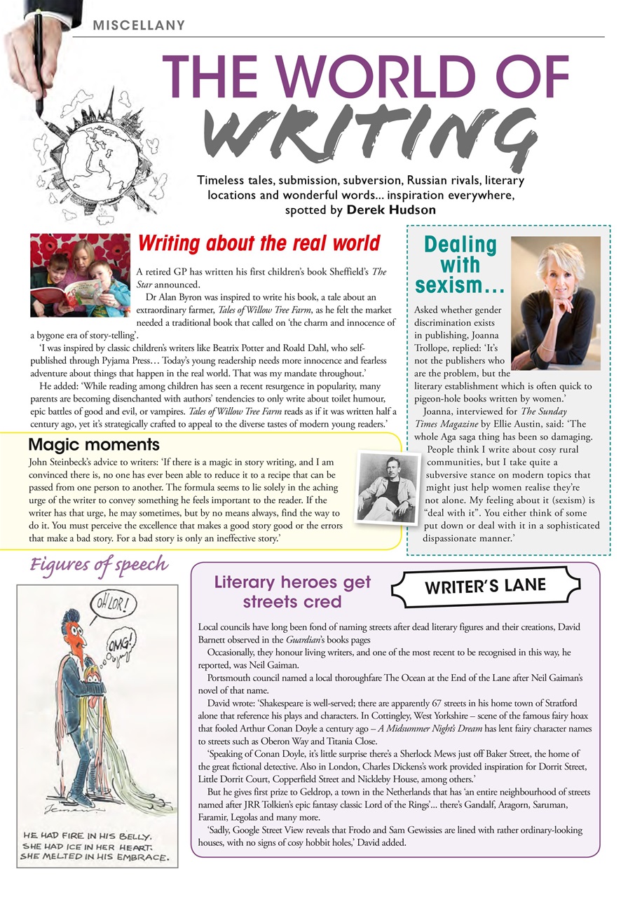 Writing Magazine Preview Pages