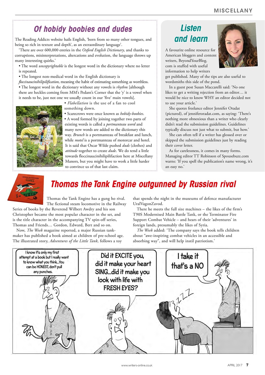 Writing Magazine Preview Pages
