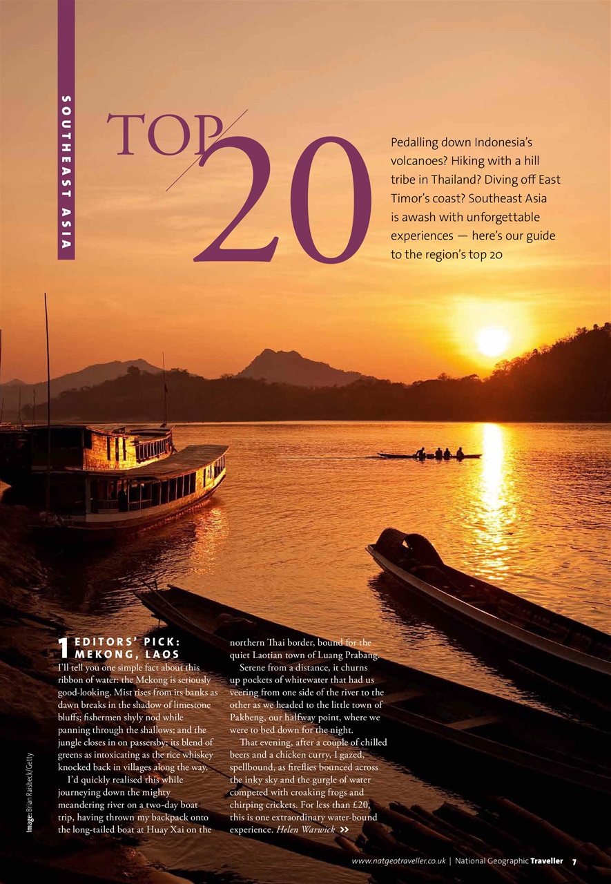 National Geographic Traveller UK Preview Pages