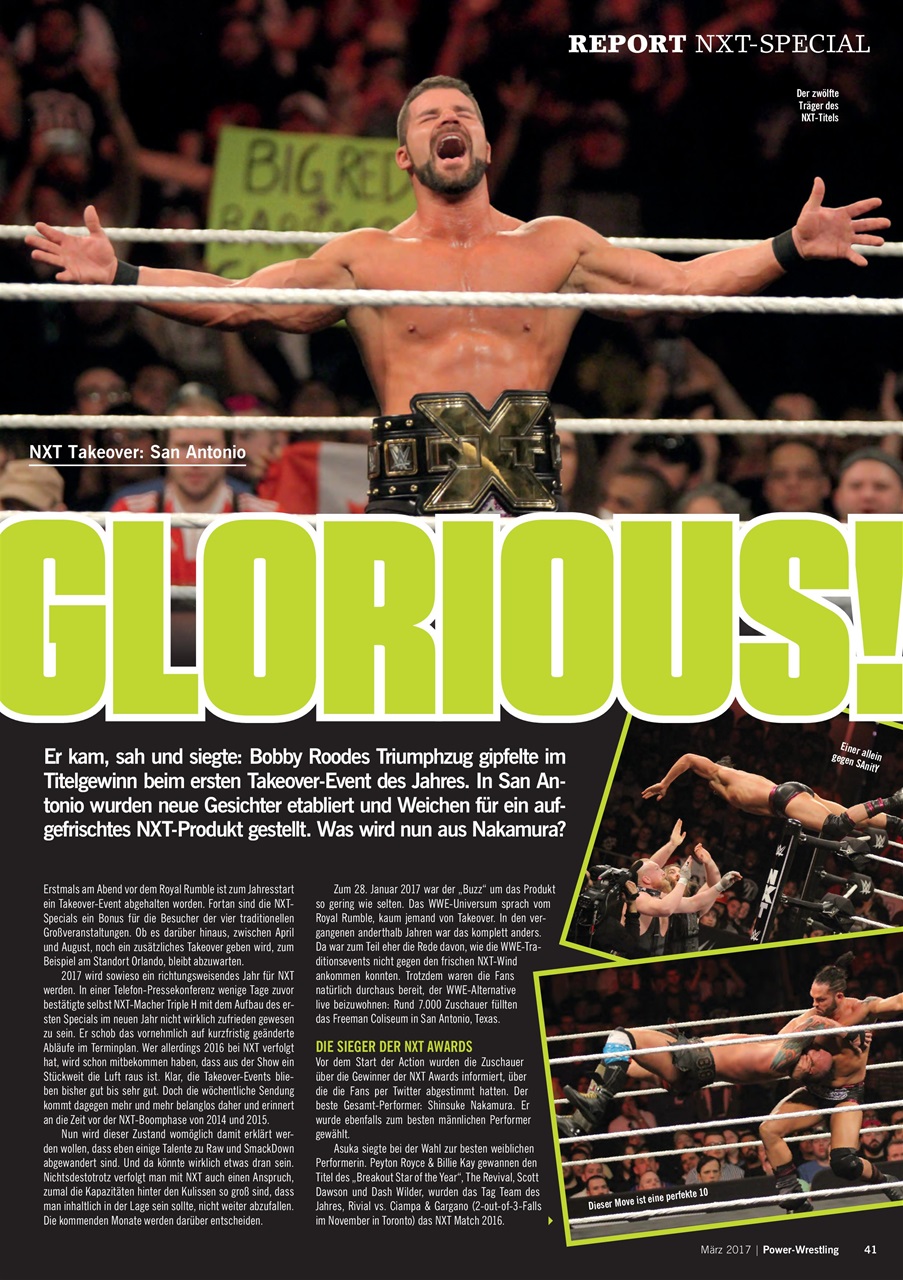Power-Wrestling Preview Pages
