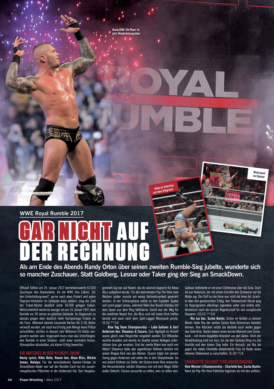 Power-Wrestling Preview Pages