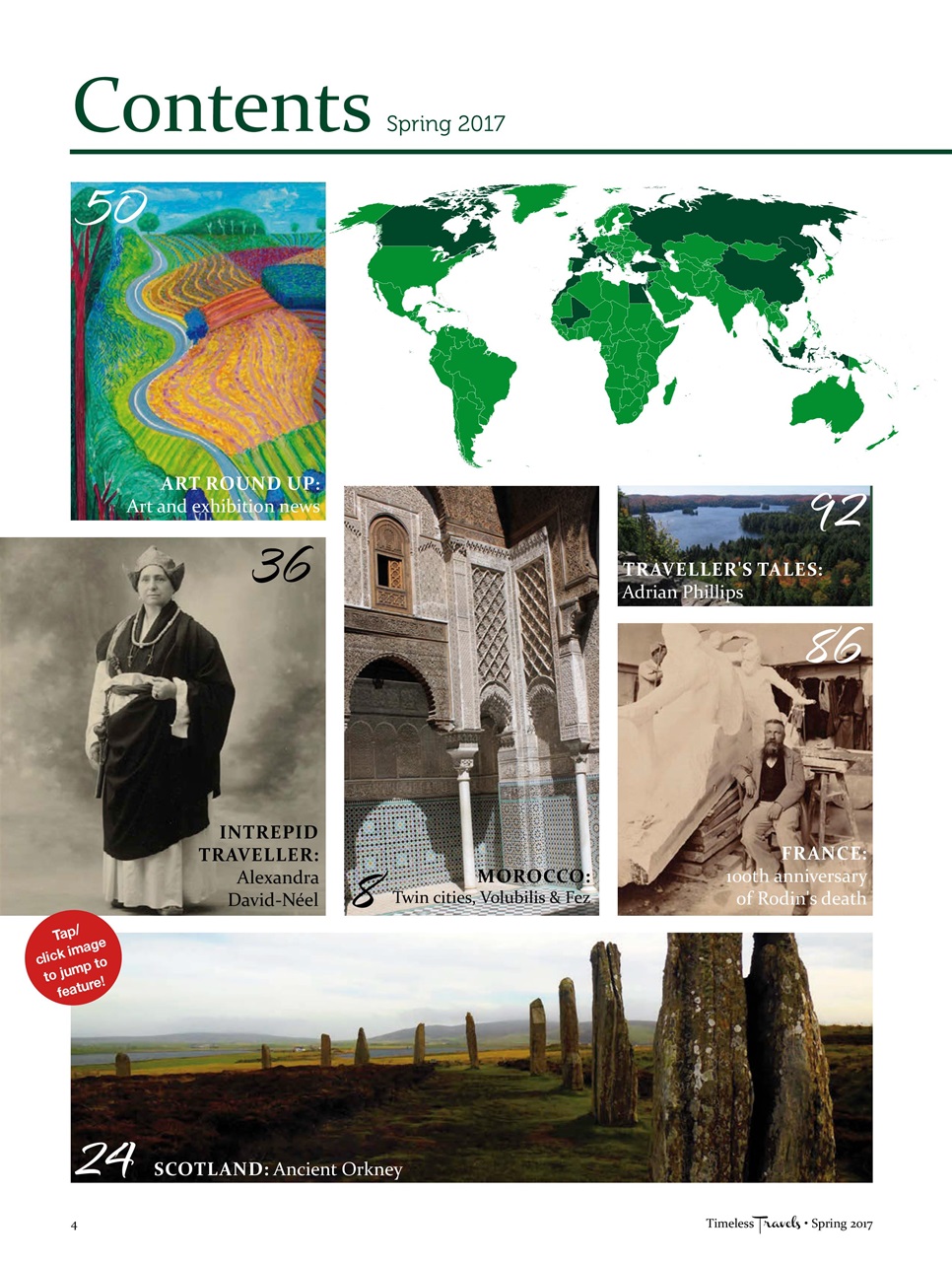 Timeless Travels Preview Pages