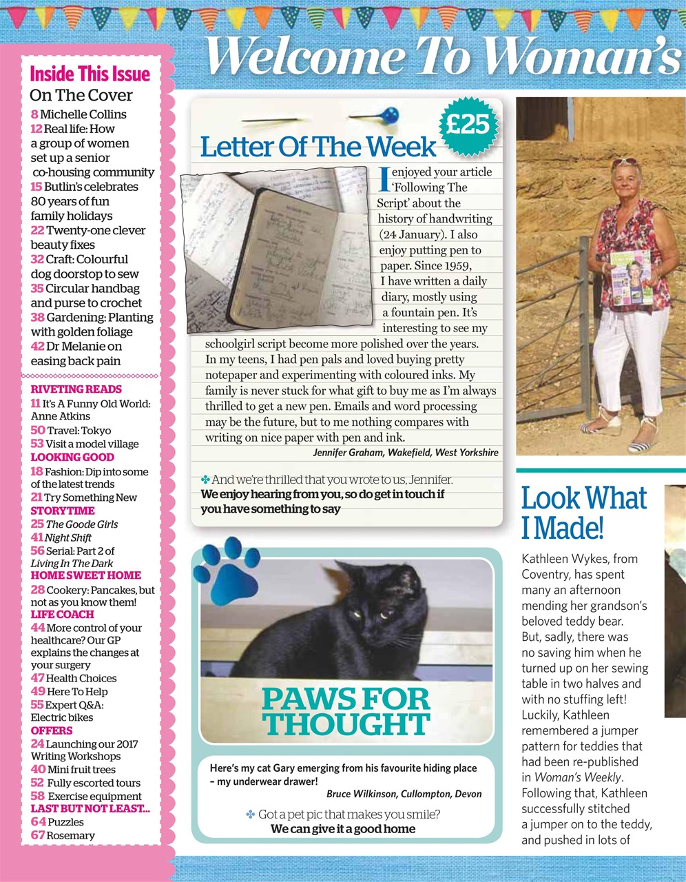 Woman's Weekly Preview Pages