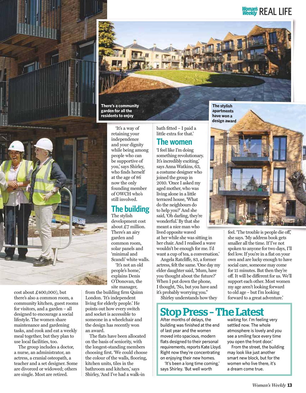 Woman's Weekly Preview Pages