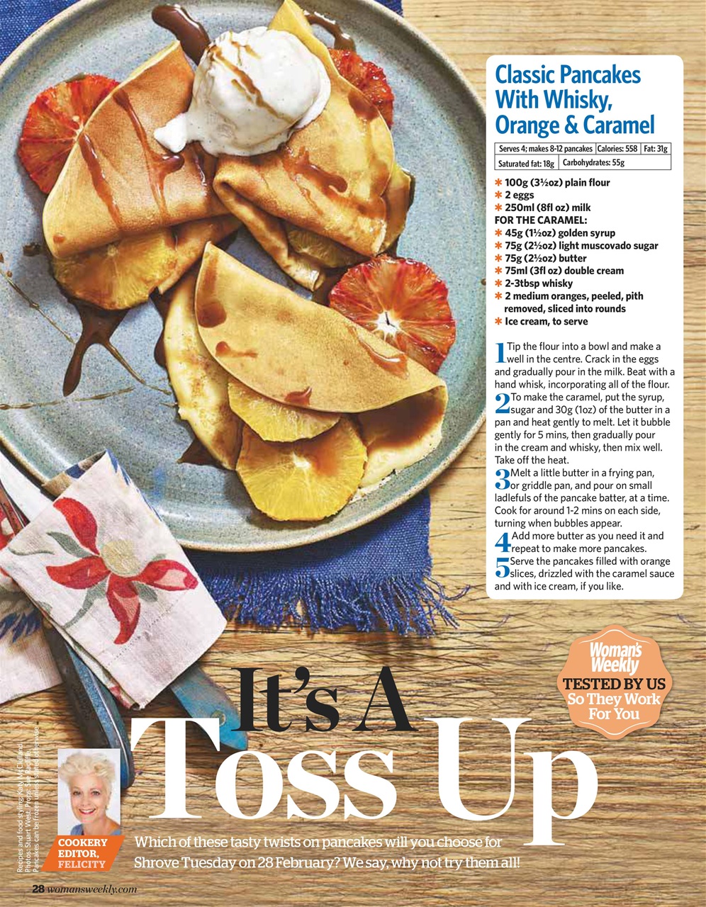 Woman's Weekly Preview Pages