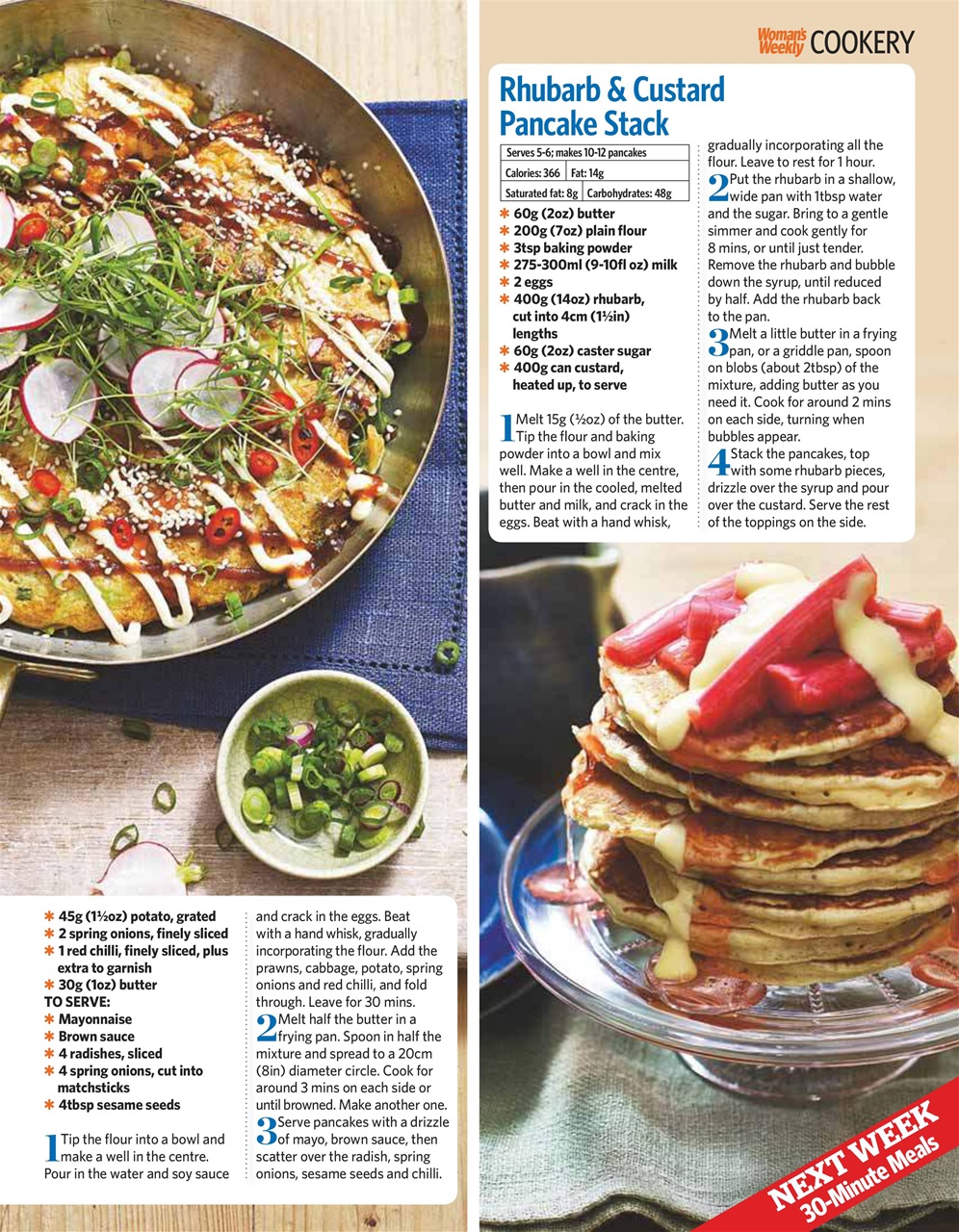 Woman's Weekly Preview Pages