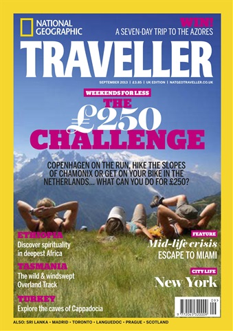 National Geographic Traveller (UK) issue September 2013