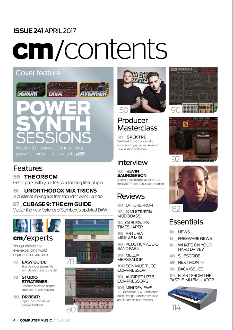 Computer Music Preview Pages