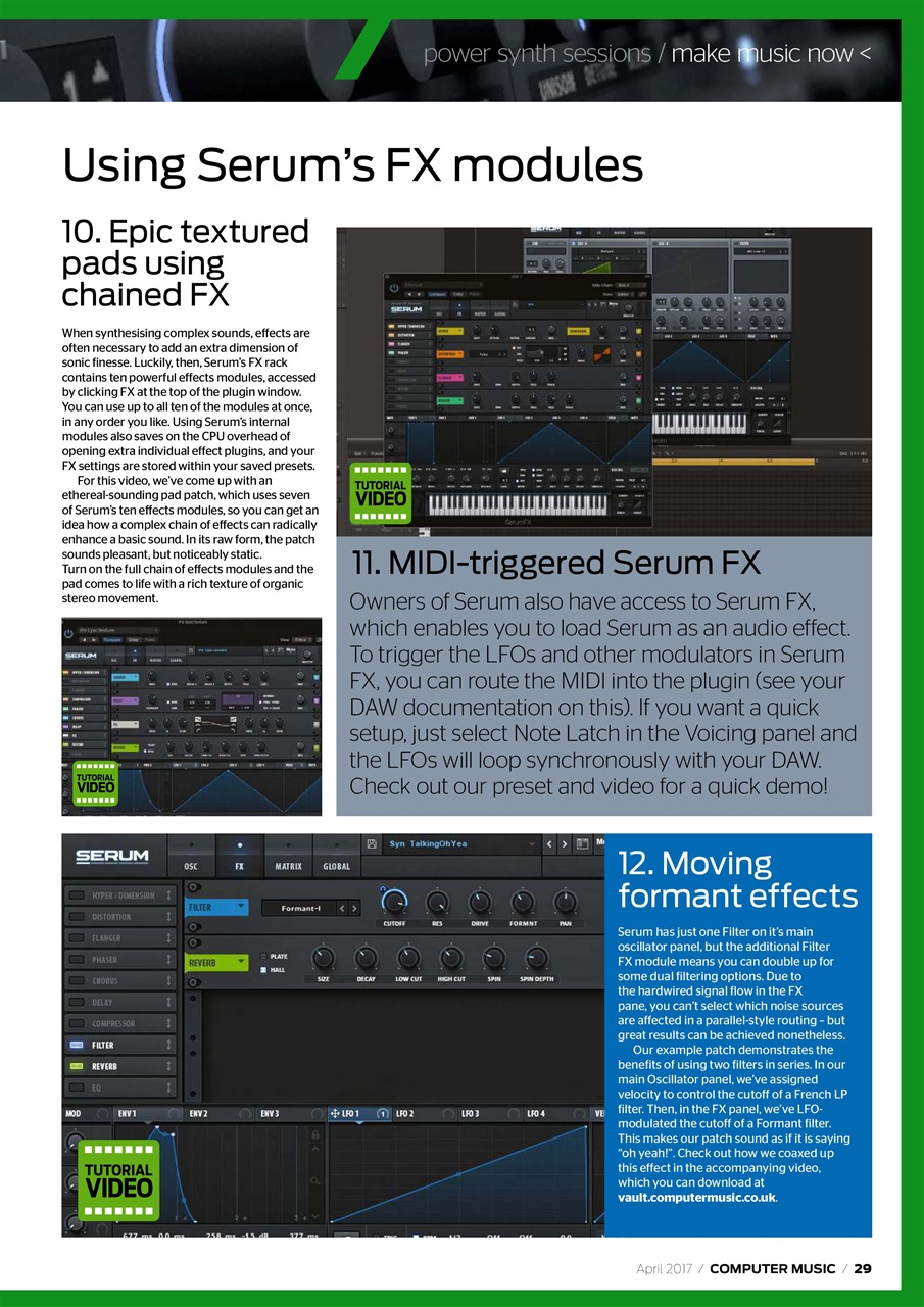 Computer Music Preview Pages