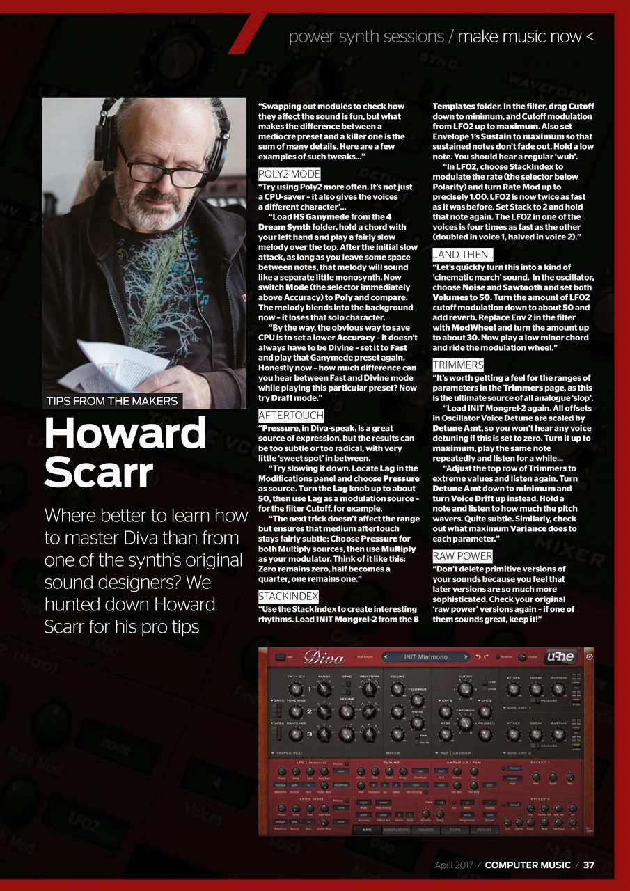 Computer Music Preview Pages