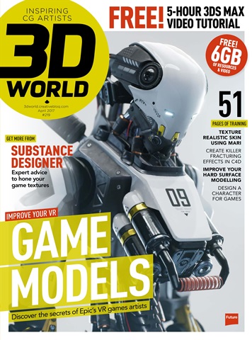 3D World issue April 2017