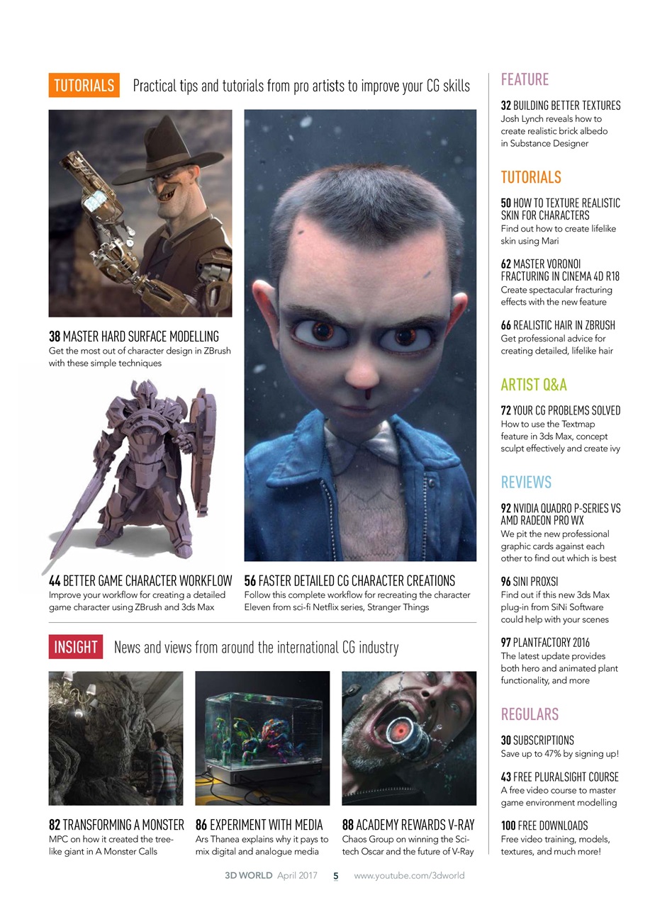 3D World Preview Pages