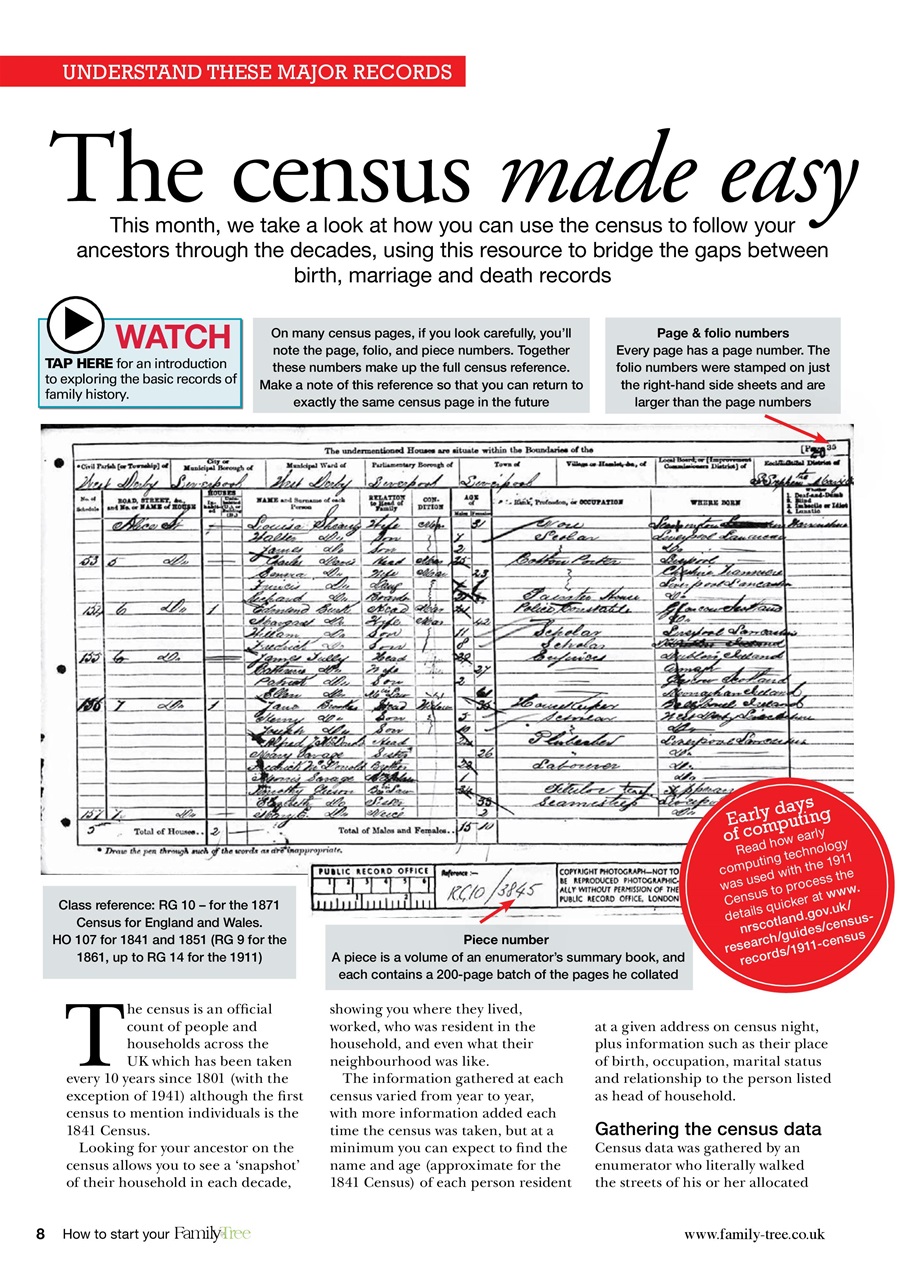 Family Tree Preview Pages