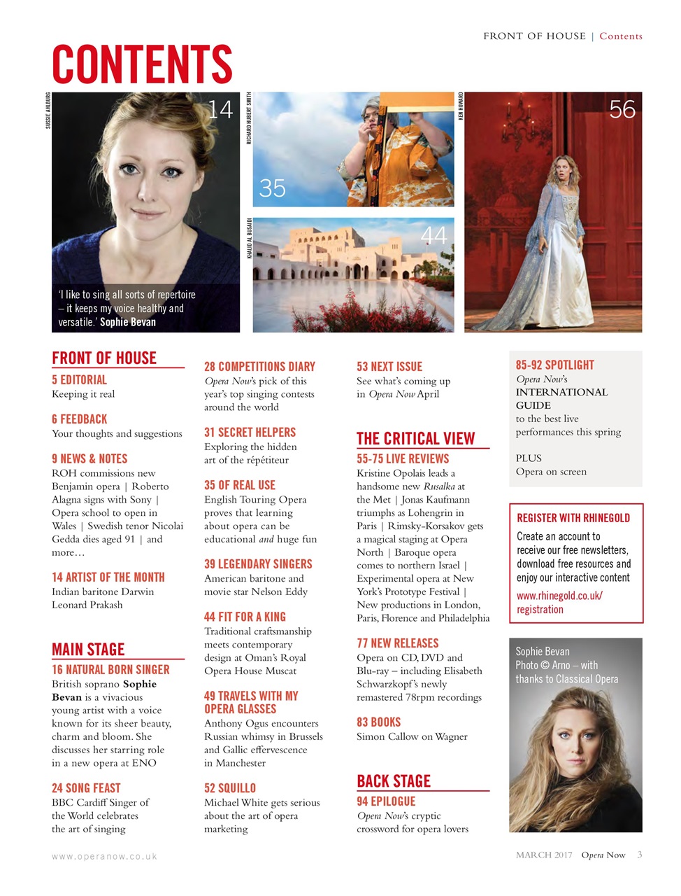 Opera Now Preview Pages