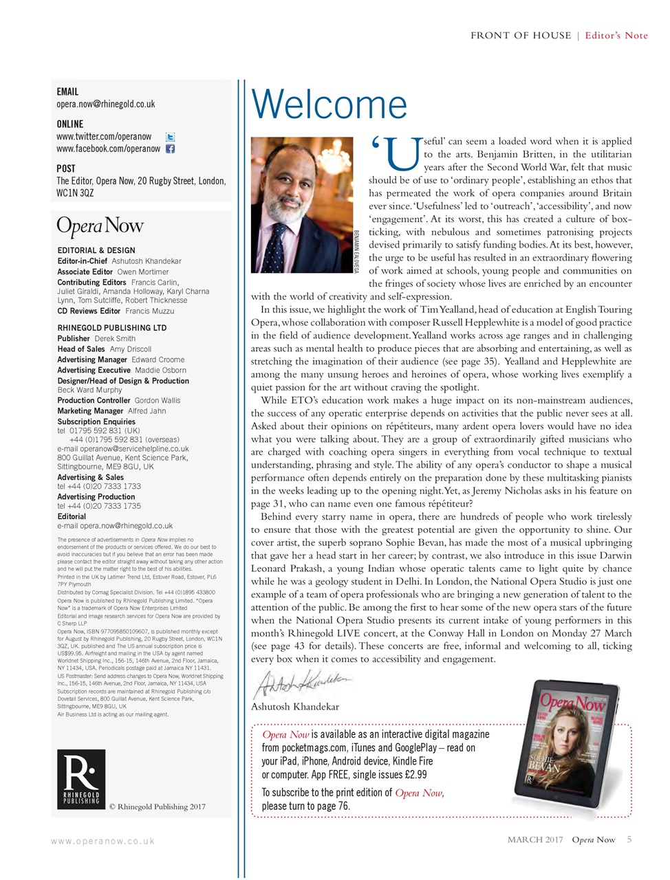 Opera Now Preview Pages