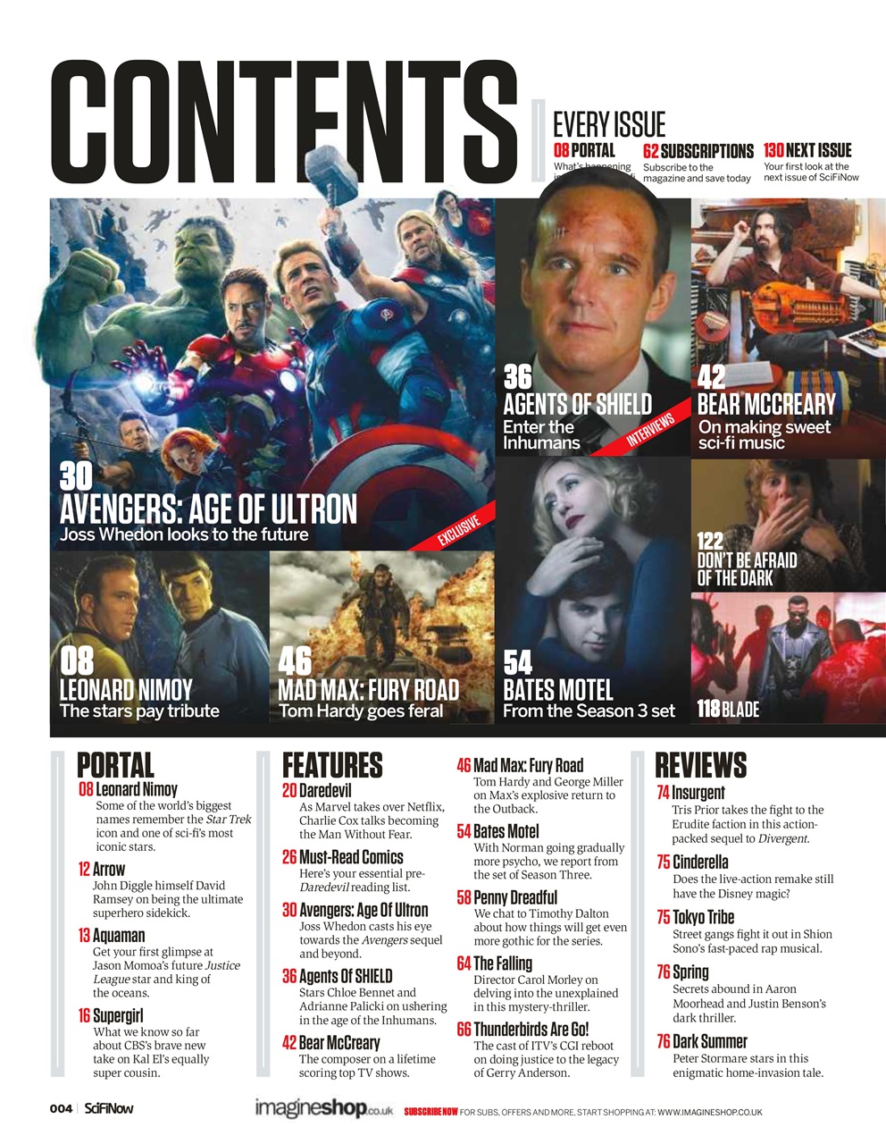 SciFiNow Preview Pages