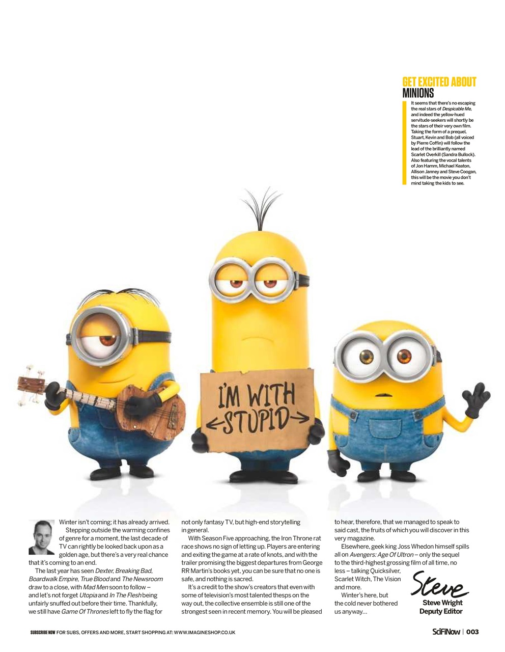 SciFiNow Preview Pages