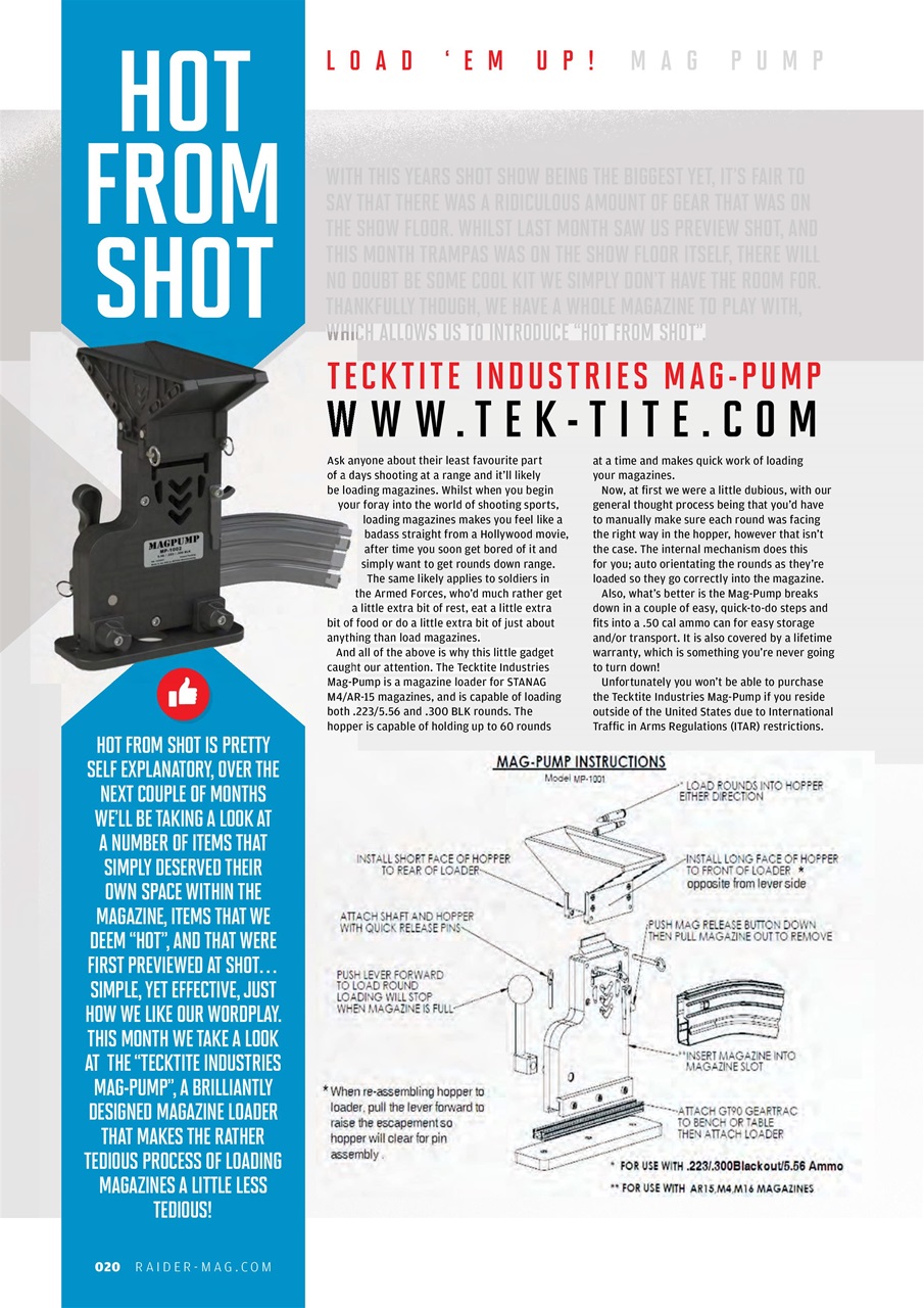 Raider Preview Pages