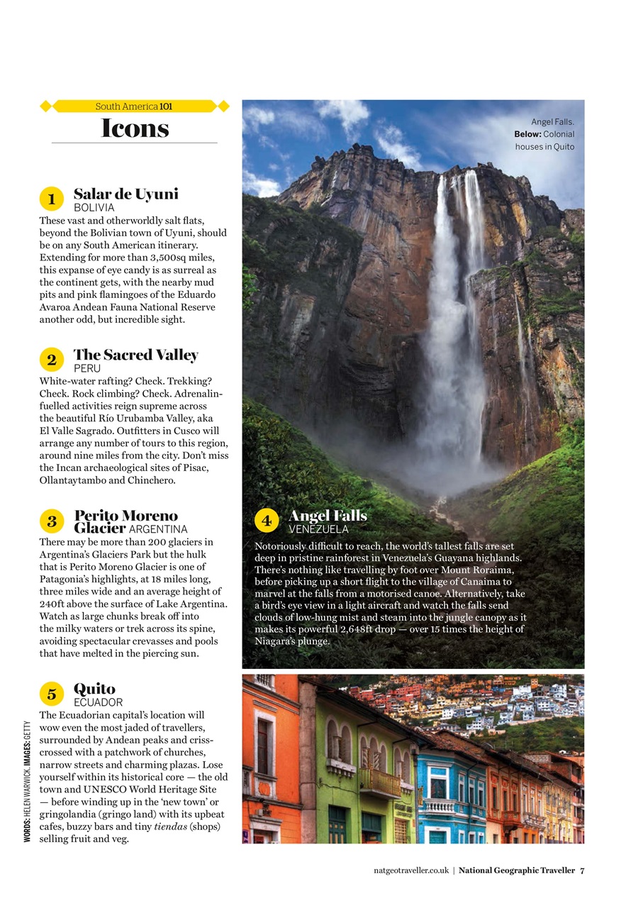 National Geographic Traveller UK Preview Pages