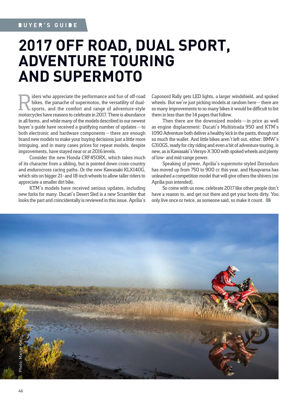 Cycle Canada Preview Pages