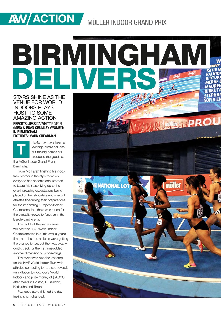 AW – Athletics Weekly Magazine Preview Pages