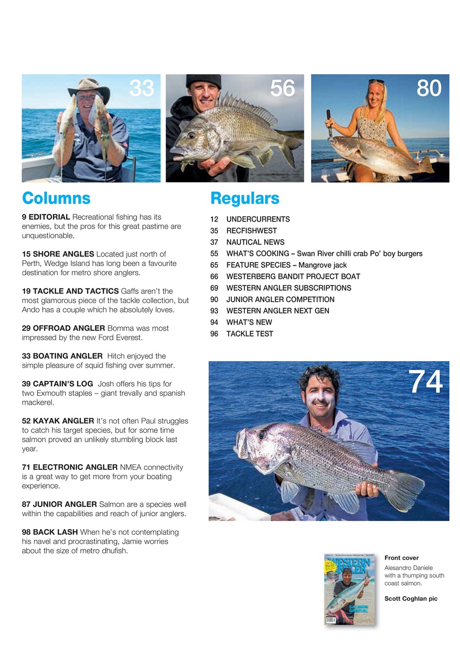 Western Angler Preview Pages