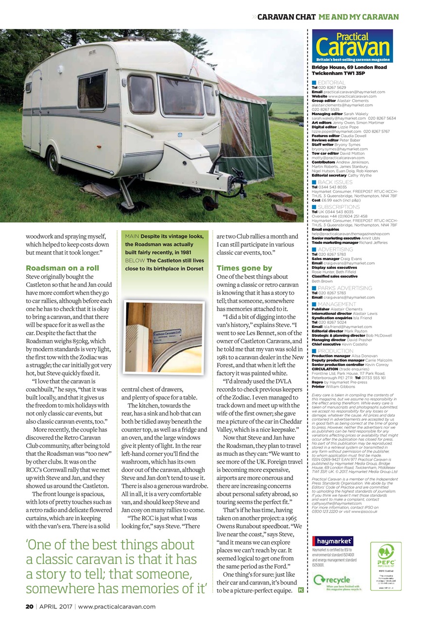 Practical Caravan Preview Pages