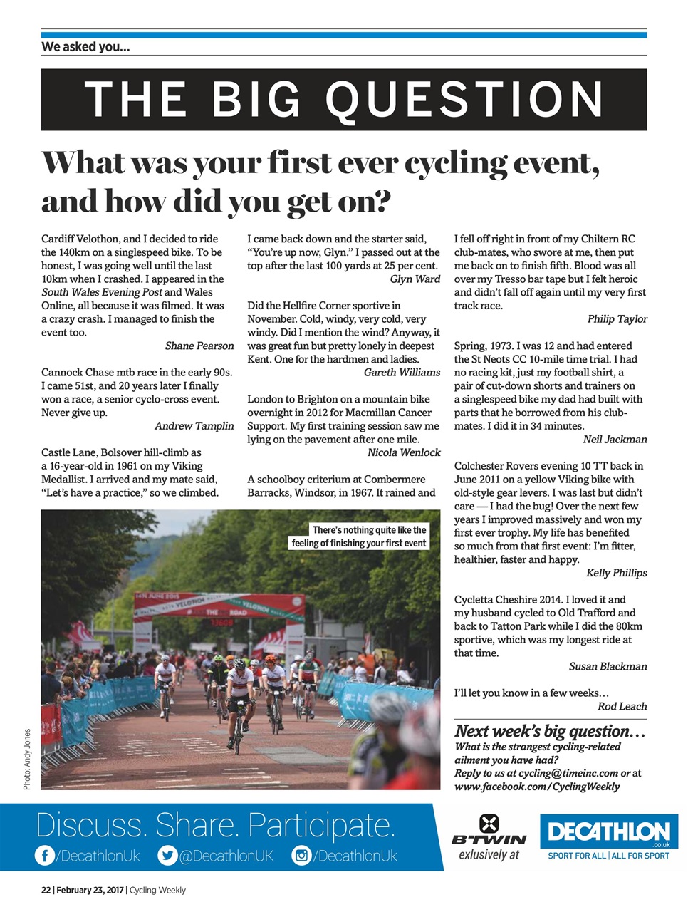 Cycling Weekly Preview Pages