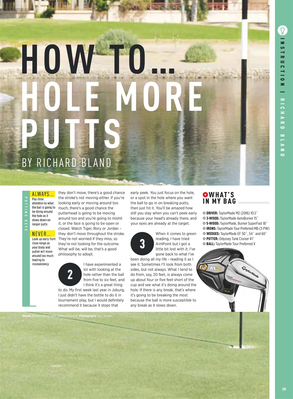 Golf Monthly Preview Pages
