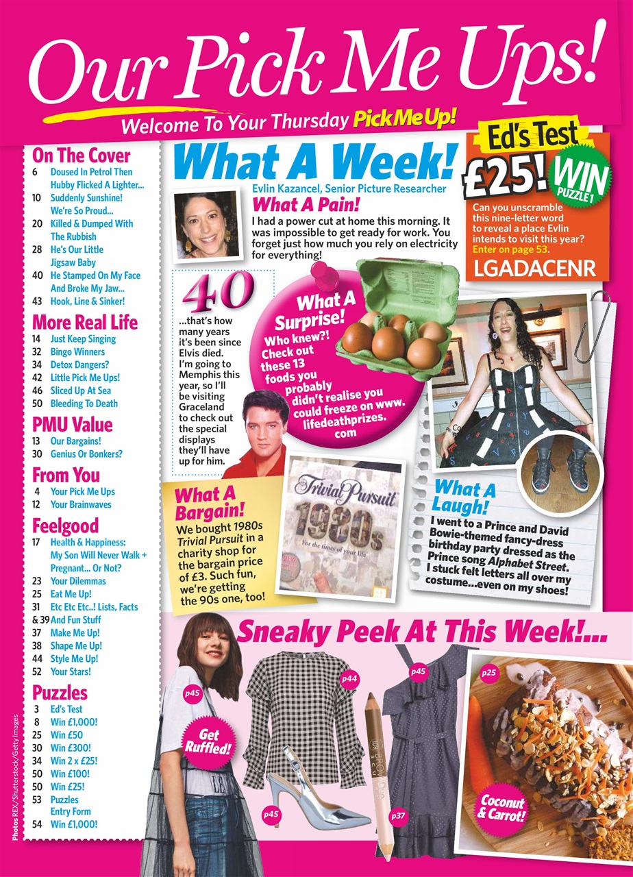 Pick Me Up Preview Pages