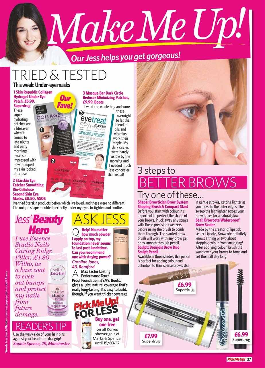 Pick Me Up Preview Pages