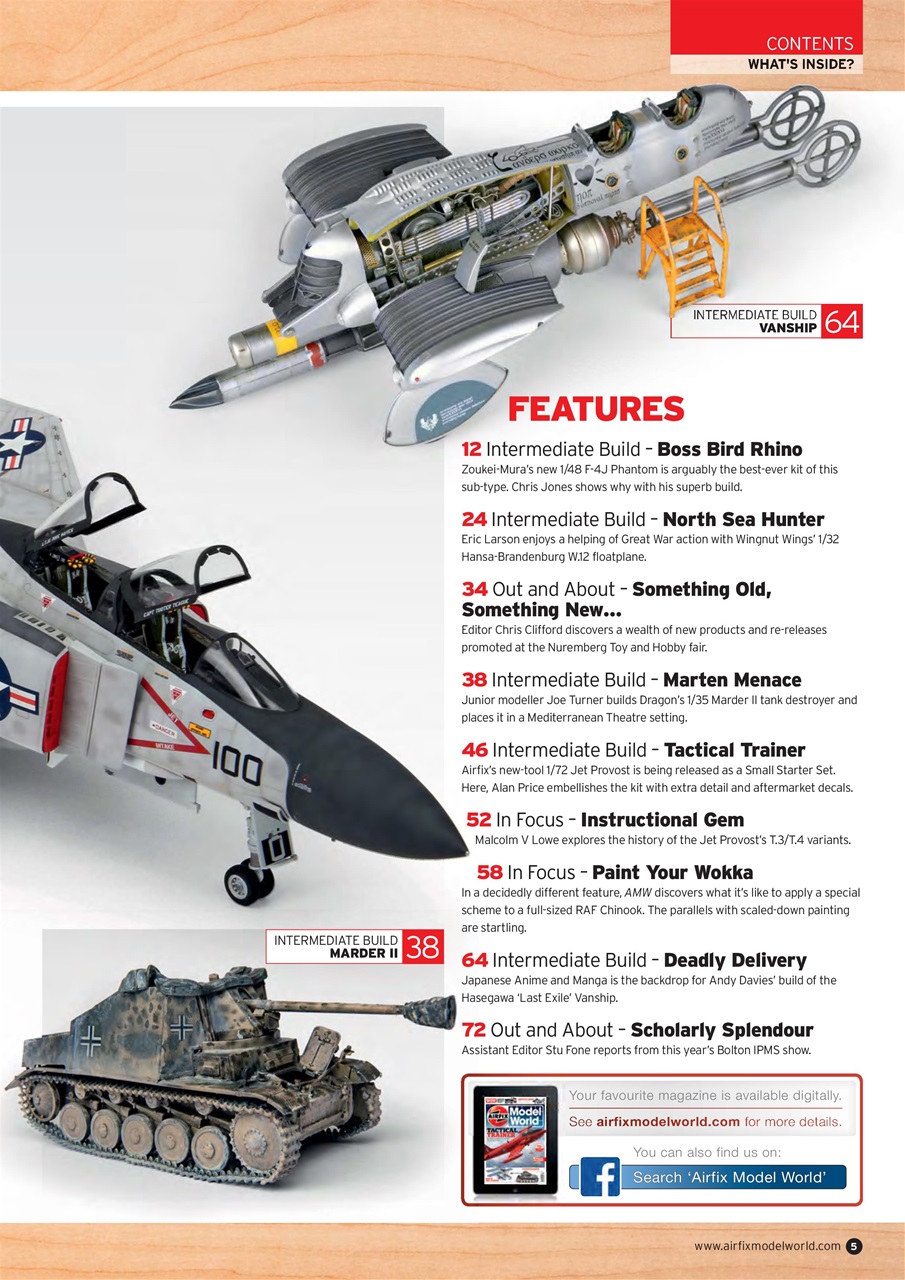 Airfix Model World Preview Pages