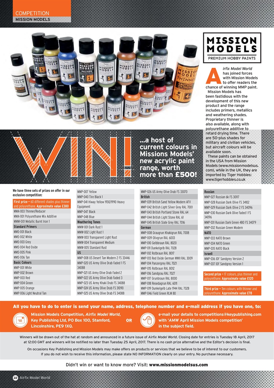 Airfix Model World Preview Pages