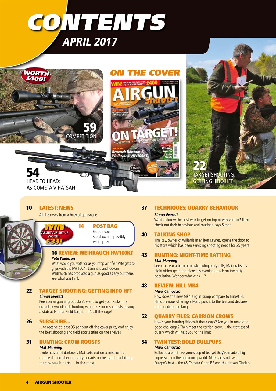 Airgun Shooter Preview Pages