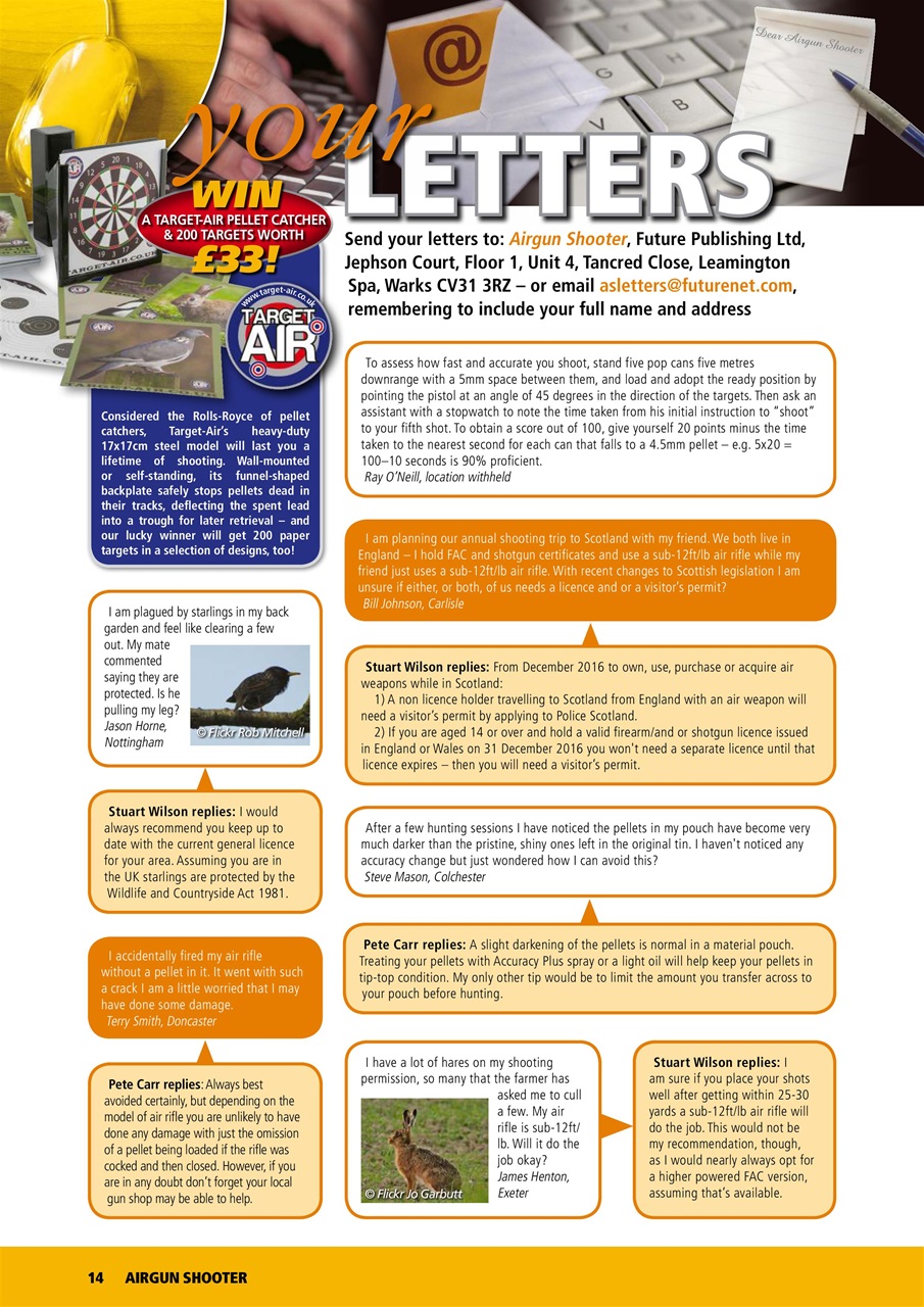 Airgun Shooter Preview Pages