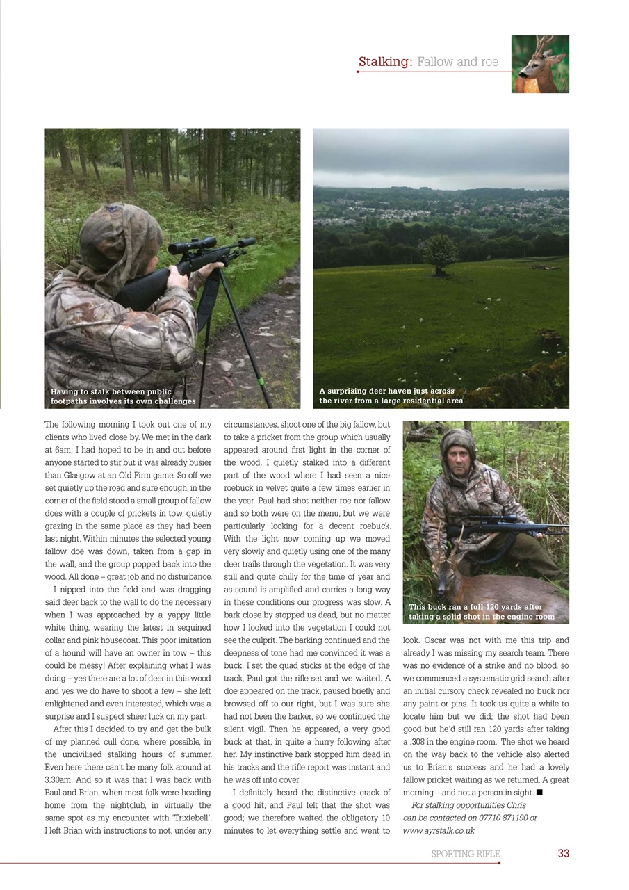 Sporting Rifle Preview Pages