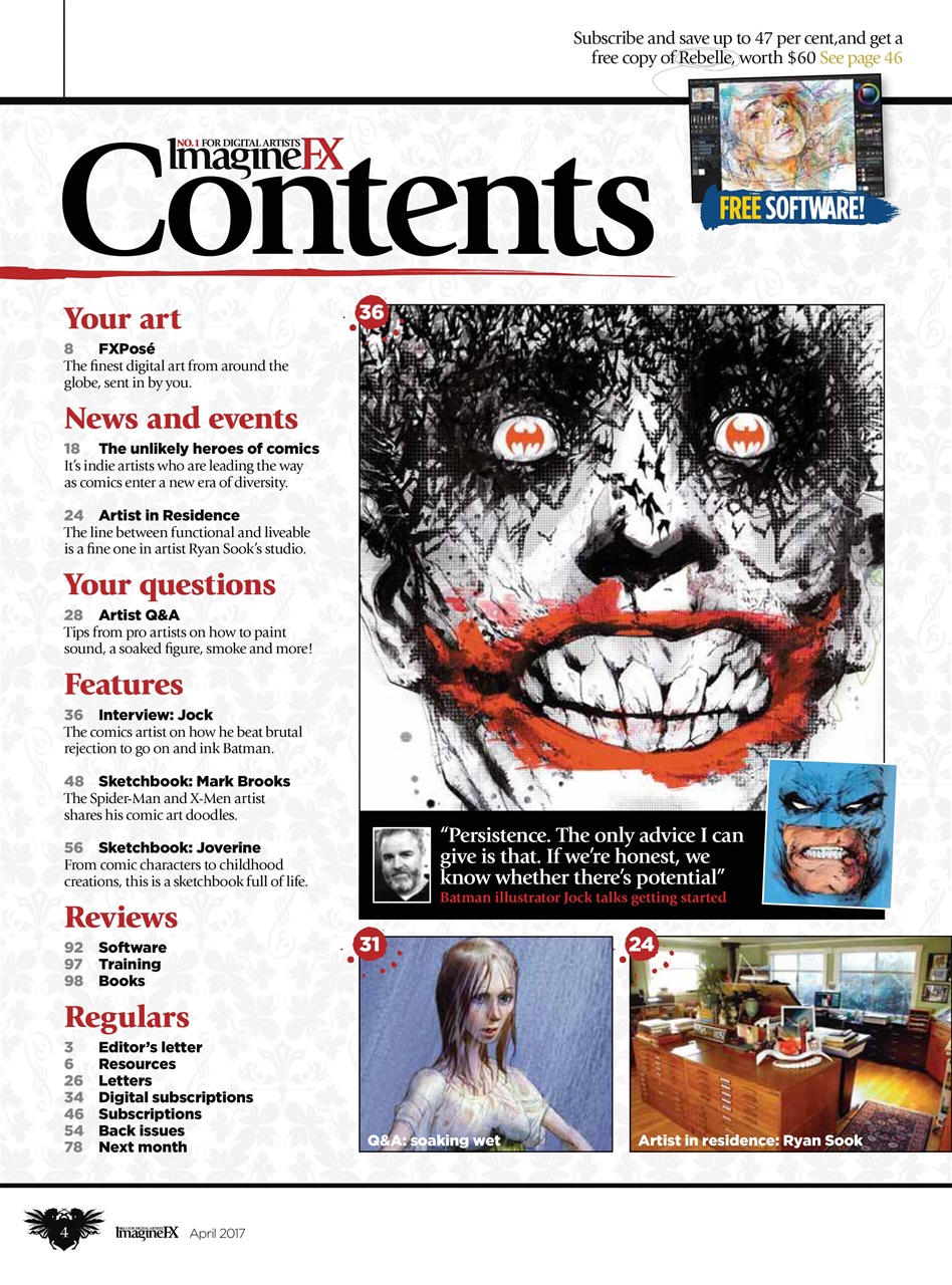 ImagineFX Preview Pages