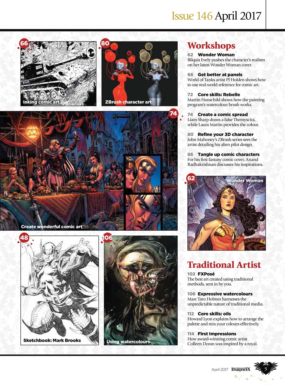 ImagineFX Preview Pages