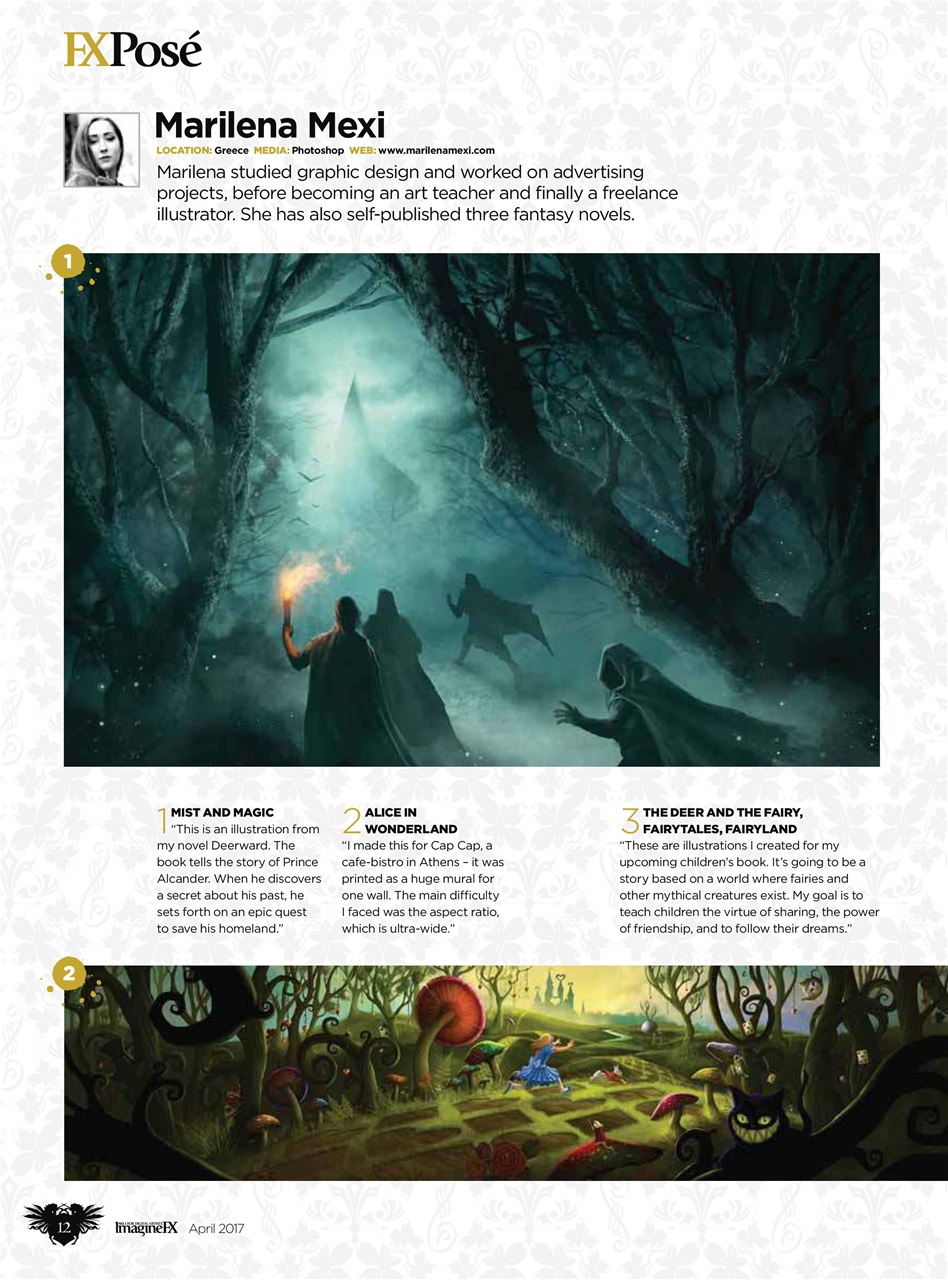 ImagineFX Preview Pages