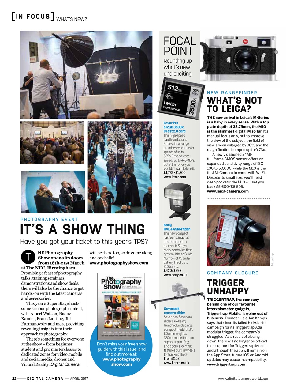 Digital Camera Magazine Preview Pages