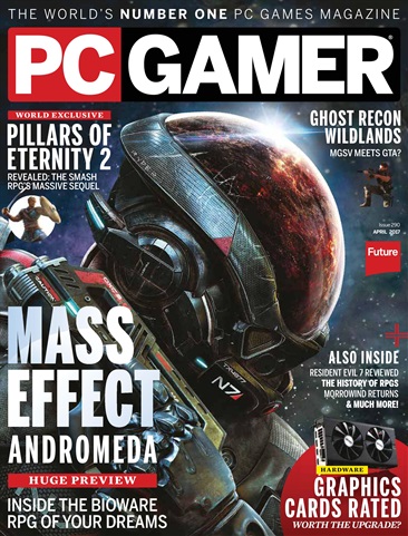 PC Gamer (US Edition) issue April 2017