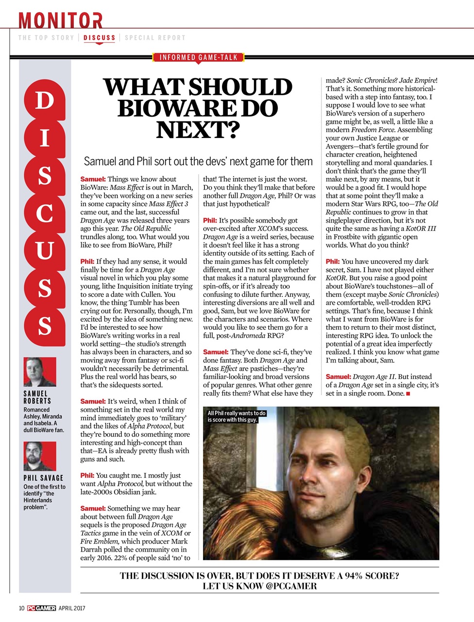 PC Gamer (US Edition) Preview Pages