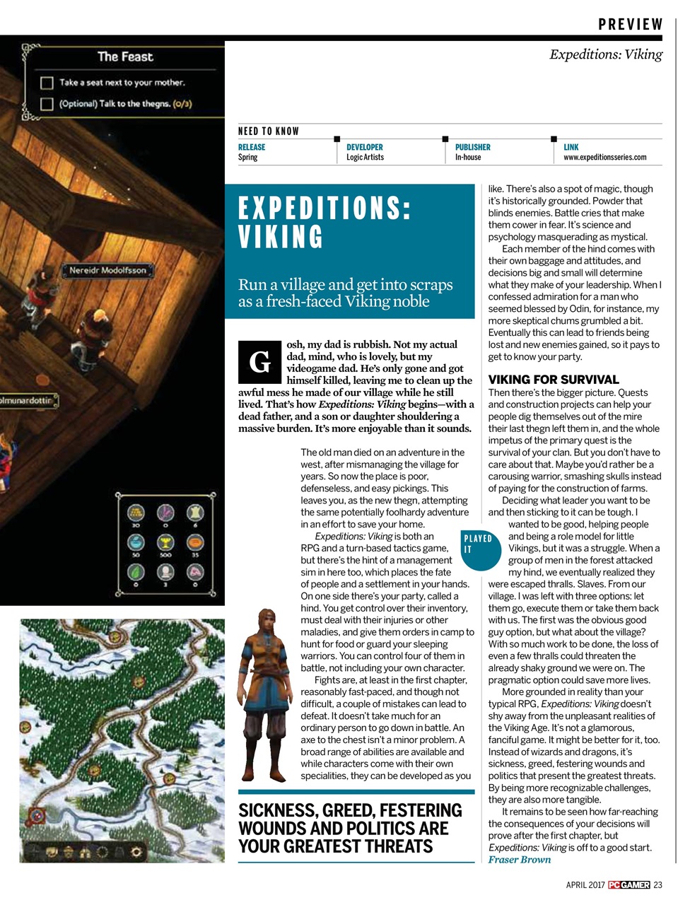 PC Gamer (US Edition) Preview Pages