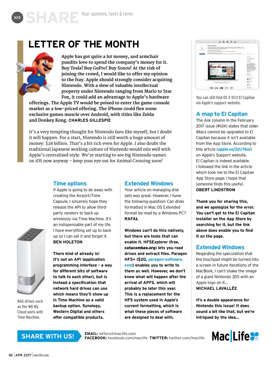 Mac|Life Preview Pages