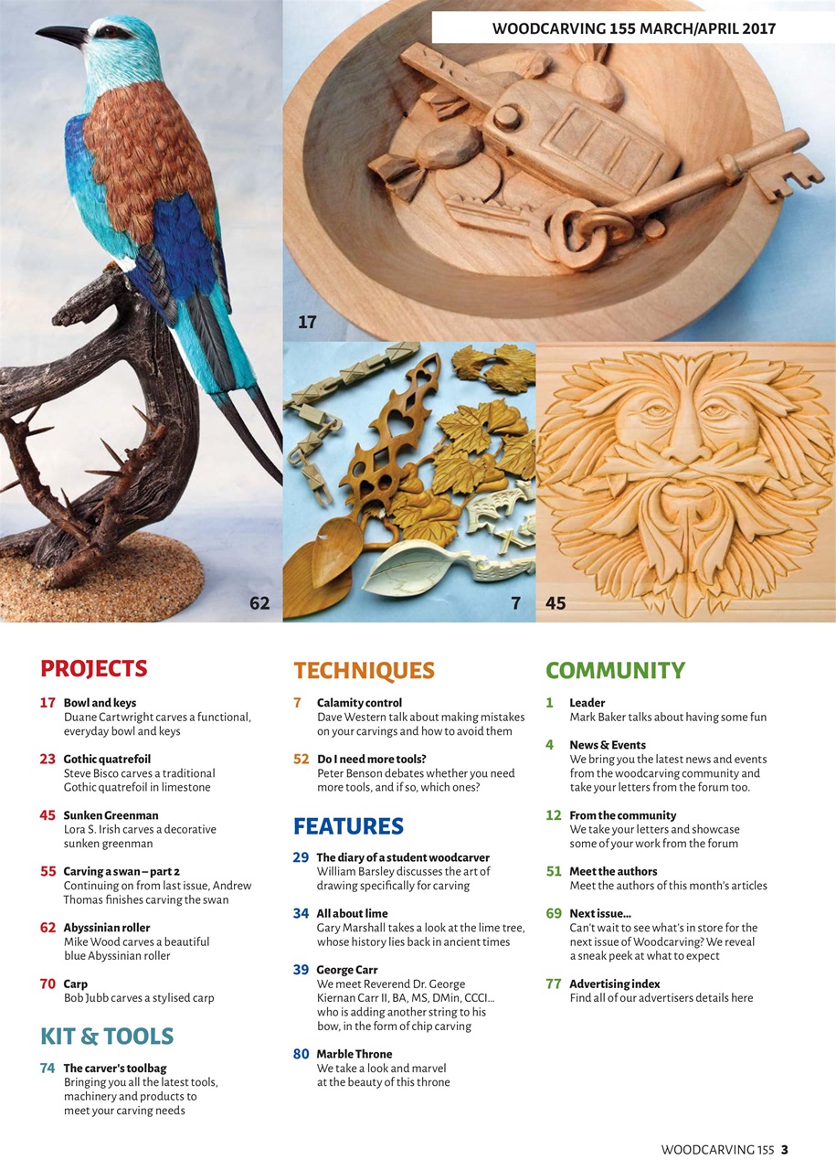 Woodcarving Preview Pages