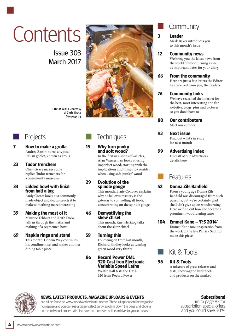 Woodturning Preview Pages