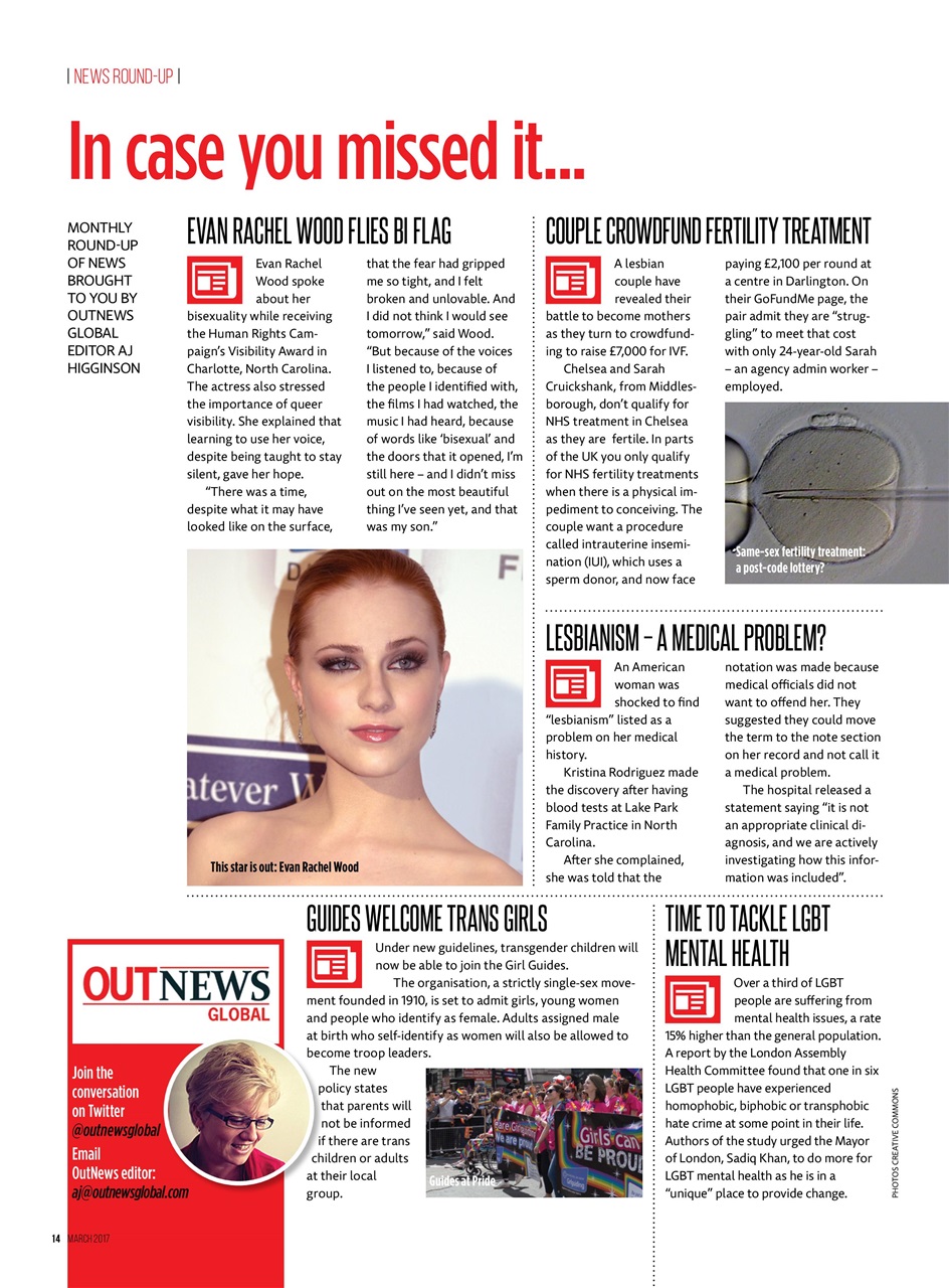 DIVA Magazine Preview Pages